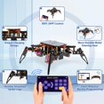 thumbnail image 4 of ACEBOTT STEM Robotics Science Kits for Adults, ESP8266 Spider Robot Building Kit, App Remote Control, Walking Crawling Fun Educational Toy for 12 + Year Old Boys, Girls, Teens, Adults Unique Gifts, 4 of 9