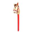 thumbnail image 1 of Siruishop Bâton Gonflable Cheval Bâton Tête de Cheval Adorable pour Enfants de 3 Ans et Plus Enfants Rouge, 1 of 8