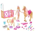 thumbnail image 1 of Barbie Coffret Toilettage Chevaux avec Poupée, Chevaux et Accessoires, 1 of 9