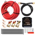 thumbnail image 1 of 12V 140Amp Dual Battery Isolator Kit, Ampper Battery Voltage Sensitive Relay (VSR) Smart Battery Isolator Kit for Car, Vehicle, RV, ATV, UTV and Boat, 1 of 1