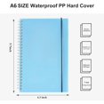 thumbnail image 2 of Woeilo 3 Pack Small Notebook, A6 Spiral Notebooks College Ruled 4.3" x 5.7", 100GSM 7mm College Ruled, 80 Sheets/160 Pages, Small Ruled Notebooks for School, Office, Sketch A6 (4.3" x, 2 of 4