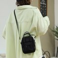 thumbnail image 4 of Mikilon Waterproof Multi-pocket Zipper One-shoulder Messenger Bag Nylon Cloth Mobile Phone Bag, 4 of 4