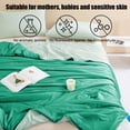 thumbnail image 4 of Cool Comforters for Hot Sleepers,Cool Feeling Friendly Solid Color Washed Summer Breathable Comforter for Bed, 4 of 6