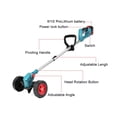 thumbnail image 3 of Electric Grass Trimmer 21V 900W Cordless Lawn Mower Length Adjustable Cutter Household Garden Tools, 3 of 7
