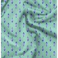 thumbnail image 1 of Soimoi Green Cotton Jersey Fabric Shells Ocean Fabric Prints By Yard 58 Inch Wide, 1 of 6