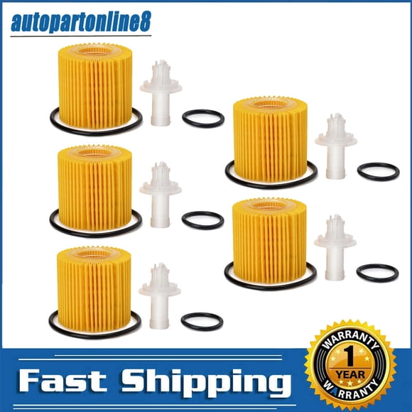 5Pcs Oil Filter for Toyota for Corolla Prius Matrix for Scion IM XD for Lexus 04152-YZZA6