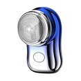thumbnail image 2 of lionlar Electric Mini Shaver Hair Remover Trimmer USB Rechargeable Easy to Use Face Hair gradient blue, 2 of 9