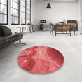 thumbnail image 4 of Ahgly Company Tapis d'Intérieur Rectangulaires Transitionnels Rouges Lavables à la Machine, 2 Pieds x 3 Pieds, 4 of 7