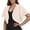 #02Khaki Cardigan for Women, variant on yoeyez Cropped Cardigan for Women Summer Ladies Solid Color Chiffon Bolero Shrug Short Sleeve Cardigans for Evening Dress Beach Cover Up Black,2XL
