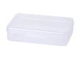 thumbnail image 2 of Pompotops Plastic Pencil Box Large Capacity Pencil Boxes Clear Boxes With Snap-tight Lid Stackable Design And Stylish Office Supplies Storage Organizer Box Clearance, 2 of 8