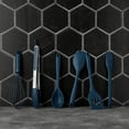thumbnail image 2 of Thyme & Table Silicone Locking Tongs, Blue Speckled, 2 of 5