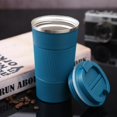 thumbnail image 2 of Tasses à Café Doublement Isolées Tasses à Café pour Lui et Elle Tasses à Café en Acier Inoxydable 510Ml Isolation Thermique et Couvercle Étanche Réutilisables Tasses à Café Double Paroi, 2 of 9