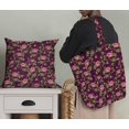 thumbnail image 5 of Soimoi Rayon Tissu Feuilles & Pivoine Imprimé en Tissu Floral par Yard 42 Pouces de Large, 5 of 5