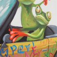 thumbnail image 4 of Yosemite Home Decor 3130020 Party Duet II Hand Painted on Canvas, Mutlicolor, 4 of 6