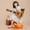 C, variante sur YANGHONGY Guitare pour Enfants Ukulélé Instrument de Musique Débutant 14 Pouces avec 4 Cordes Mini Guitare pour Améliorer les Compétences Enfants Jouer Éducation Précoce Préscolaire Enfants Tout-Petits
