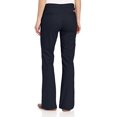 thumbnail image 2 of Dickies Womens Slim Fit Bootcut Stretch Twill Pants, 10 Long, Dark Navy, 2 of 2