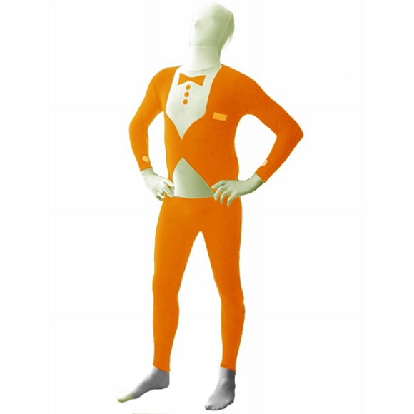 AltSkin Ensemble Complet Spandex/Lycra (TTP, Smoking Orange)