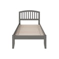 thumbnail image 3 of AFI Richmond Lit Plateforme en Bois Massif Simple TG avec Chargeur USB Gris, 3 of 11
