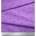 thumbnail image 2 of Soimoi Velvet Fabric Frog Animal Printed Fabric 1 Yard 58 Inch Wide, 2 of 3