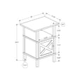 thumbnail image 2 of Monarch Specialties  Table D'appoint, Table D'appoint, Bout, Salon, Petit, Rangement, Stratifié En Bronze Foncé, Transitionnel, 2 of 3