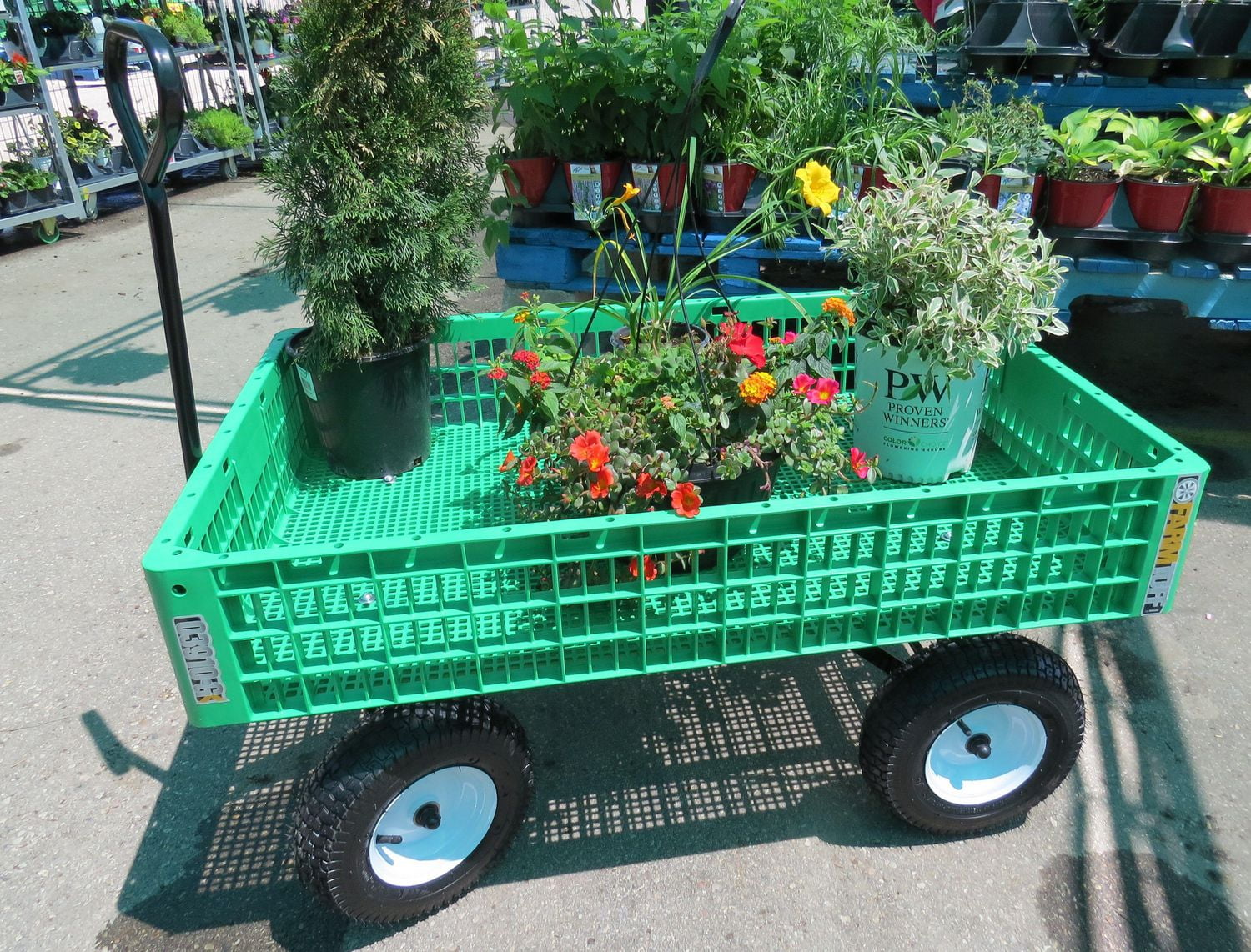 Millside Le chariot de caisse