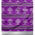 thumbnail image 1 of Soimoi Rayon Crepe Fabric Arrow & Tree Block Print Sewing Fabric Yard 46 Inch Wide, 1 of 2