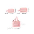 thumbnail image 2 of 1pc New Arrival Large Capacity Portable Cosmetic Bag For Travel, Waterproof And Transparent Toiletry Bag (Single Sale), 2 of 5
