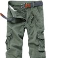 thumbnail image 3 of Pantalons Décontractés Multi-Poches pour Hommes, 3 of 8
