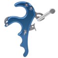 thumbnail image 1 of Thumb Release For Compound Bow, Bow Release For Compound Bow Metal Release Aids Four Fingers Grip Thumb Caliper Archery Release Trigger Compound Bow Accessories, 1 of 7