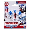 thumbnail image 3 of Transformers CYBERWORLD Cyber Changers Autobot Mirage Action Figure, 3 of 10