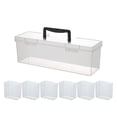 thumbnail image 2 of DcGZvy Baking Storage Containers Pantry Jars, Storage Containers Airtight Containers, Flour Storage Food Containers with Lids, 2 of 6