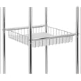 thumbnail image 2 of Era Lianna 5 Tier Storage Tower, Organizer Storage Unit, Chrome, 2 of 4