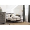 thumbnail image 4 of Meubles South Shore, collection Versa, Lit plateforme complet en métal, 4 of 9