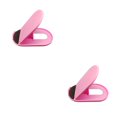thumbnail image 4 of Ruiboury Folding Desktop Tablet Support Portable Plastic PC Holder Smartphone Bracket Pink 2Set, 4 of 6