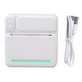 thumbnail image 1 of LNGOOR Mini Thermal Sticker Printer  Green  Inkless  Bluetooth  APP Controlled  Portable  for Kids  DIY  Study Notes  Pictures  Receipts  Compact Design for Easy Use, 1 of 9