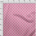 thumbnail image 3 of oneOone Rayon Light Pale Pink Fabric Running Stitch Sewing Craft Projects Fabric Prints By Yard 56 Inch Wide, 3 of 4