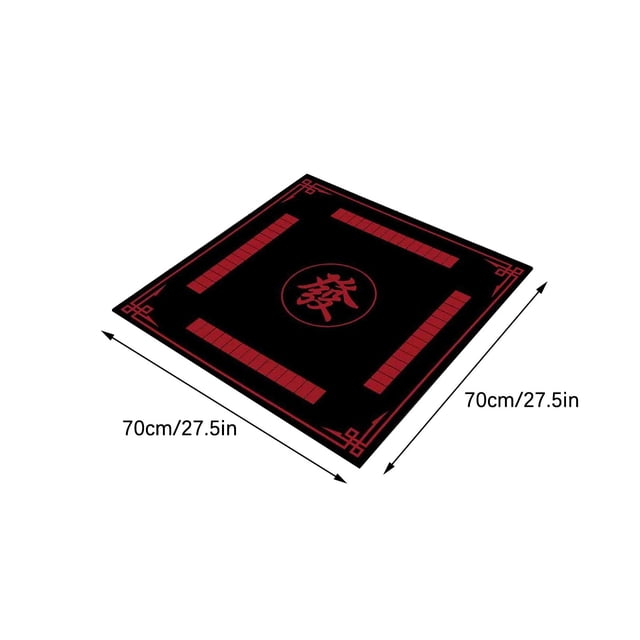 EGNMCR Room Decor Home Decor Mahjong Mat Reduction Mahjongg Table Mat Mahjong Accessories Tablecloth Game Poker Domino Game Game Mat For Card Board And Tile Games 70x70cm a tablecloth
