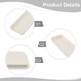 thumbnail image 3 of Indoor Outdoor Flower Pot Plant Saucer Drip Trays Resin Rectangle Plate, 3 of 8