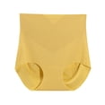 thumbnail image 1 of Womens Stretch High Waisted Seamless Underwear No Show Tummy Control Panties Soft Postpartum Full Coverage Briefs, 1 of 7