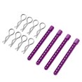 thumbnail image 2 of RC Corps de Poteau, Alliage d'Aluminium Facile Installation RC Voiture ShellColumn Remplacer les Accessoires avec R Broches pour Voiture de Contrôle à Distance Violet, 2 of 8