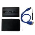 thumbnail image 2 of 2.5 inch USB3 SATA Hard Drive Enclosure External Case, Black, 2 of 2