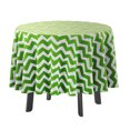 thumbnail image 1 of Vargottam Indoor/OutdoorRoundTablecloth 58 InchRoundTablecloth Waterproof PatioTableCloths,Spring/SummerTableCovers For Backyard CircularTable/Bbqs/Picnic -Green, 1 of 8