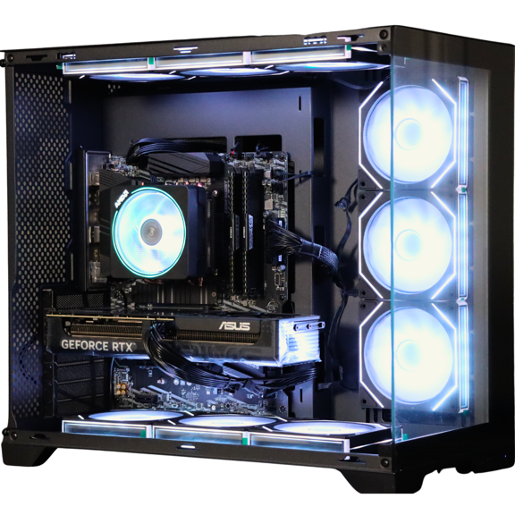 Delta Labs Venus PC de Jeu - Ryzen 7 5700X3D, GeForce RTX 5060 Ti 16 Go GDDR7, 32 Go DDR4 RAM, 1 To NVMe SSD, Windows 11