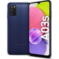 thumbnail image 1 of Refurbished Samsung Galaxy A03s 4G - 64GB – Blue – 13MP Triple Rear & 5MP Front Camera - Fully Unlocked Smartphone - Excellent Condition, 1 of 12