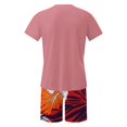 thumbnail image 5 of Weiqiqre Men's Graphic Short Sleeve Tee and Drawstring Waist Track Shorts Set Casual 2 Piece Outfit, 5 of 5