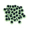 thumbnail image 1 of Autocollant Lumineux dans le Noir Rond Autocollant Auto-Adhésif Fait Main 18mm 50 Pcs, 1 of 8