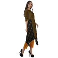 thumbnail image 3 of Moomaya Ensemble Tunique Indienne Haut et Pantalon Manches 3/4 Imprimé Kurta Kurti de Designer pour Femmes, 3 of 6