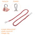 thumbnail image 2 of Unique Bargains Purse Chain Strap, 24' Purse Strap Shoulder Bag Replacement Strap, Red&Silver, 2 of 6