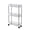 Clear, variant on Weloille Transparent Acrylic Three-Tier Storage Trolley, 1 Piece, Rolling Design for Easy Movement, Ideal for Kitchen, Bathroom Organization