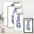 thumbnail image 4 of Designart Navy Blue Eucalyptus II FLOAT FRAME WALL ART, 4 of 4